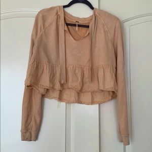 Free People Cropped Sweater